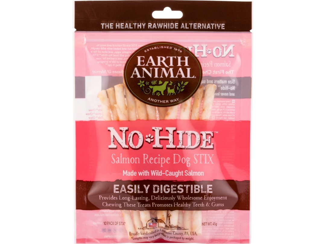 Hide Salmon Chew Stix Stk - No-hide  - 810049510459