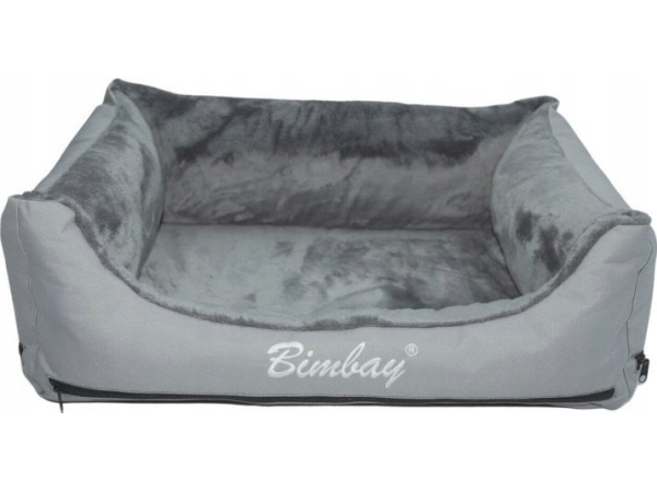 Bimbay Bimbay Kanapa Futro Szara 100x80 - Bimbay  - 5902686637196