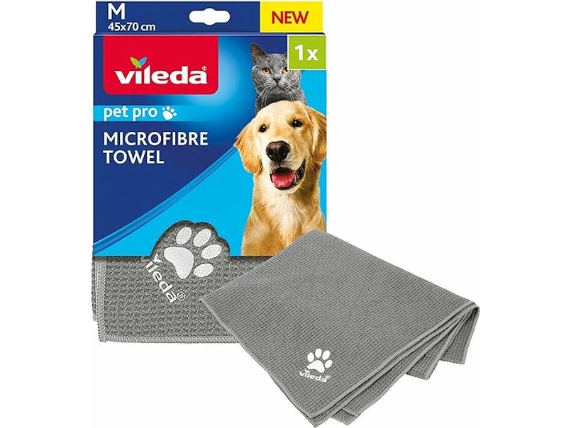 Vileda 172650 Kat Hund Mikrofiber Grå 450 700 - Vileda  - 4023103240247