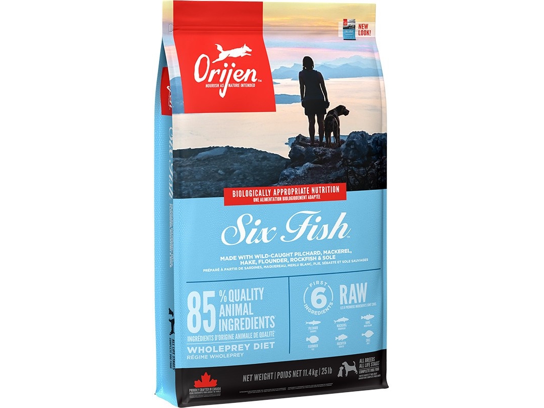Orijen Six Fish Tørfoder Til Hunde - Orijen  - 064992183127