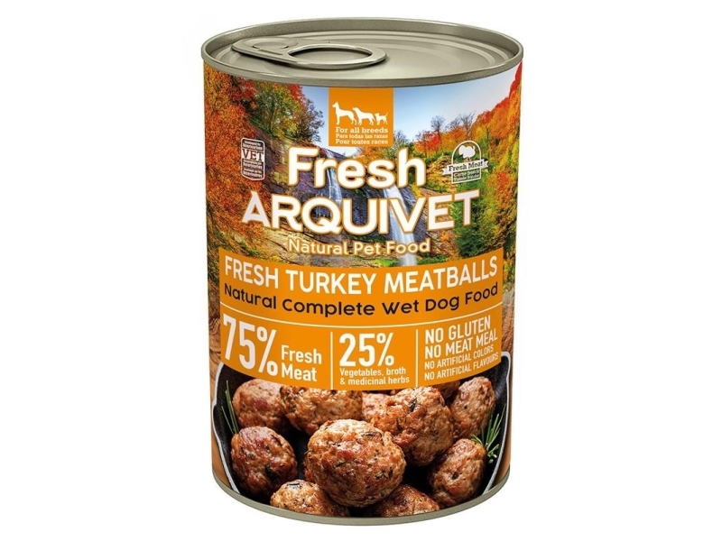 Arquivet Arquivet Friske Kalkunkødboller Sauce 400g - Arquivet  - 8435117891456