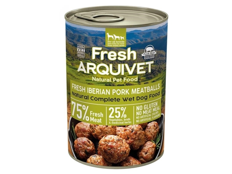 Arquivet Arquivet Friske Svinekødboller Sauce 400g - Arquivet  - 8435117891470