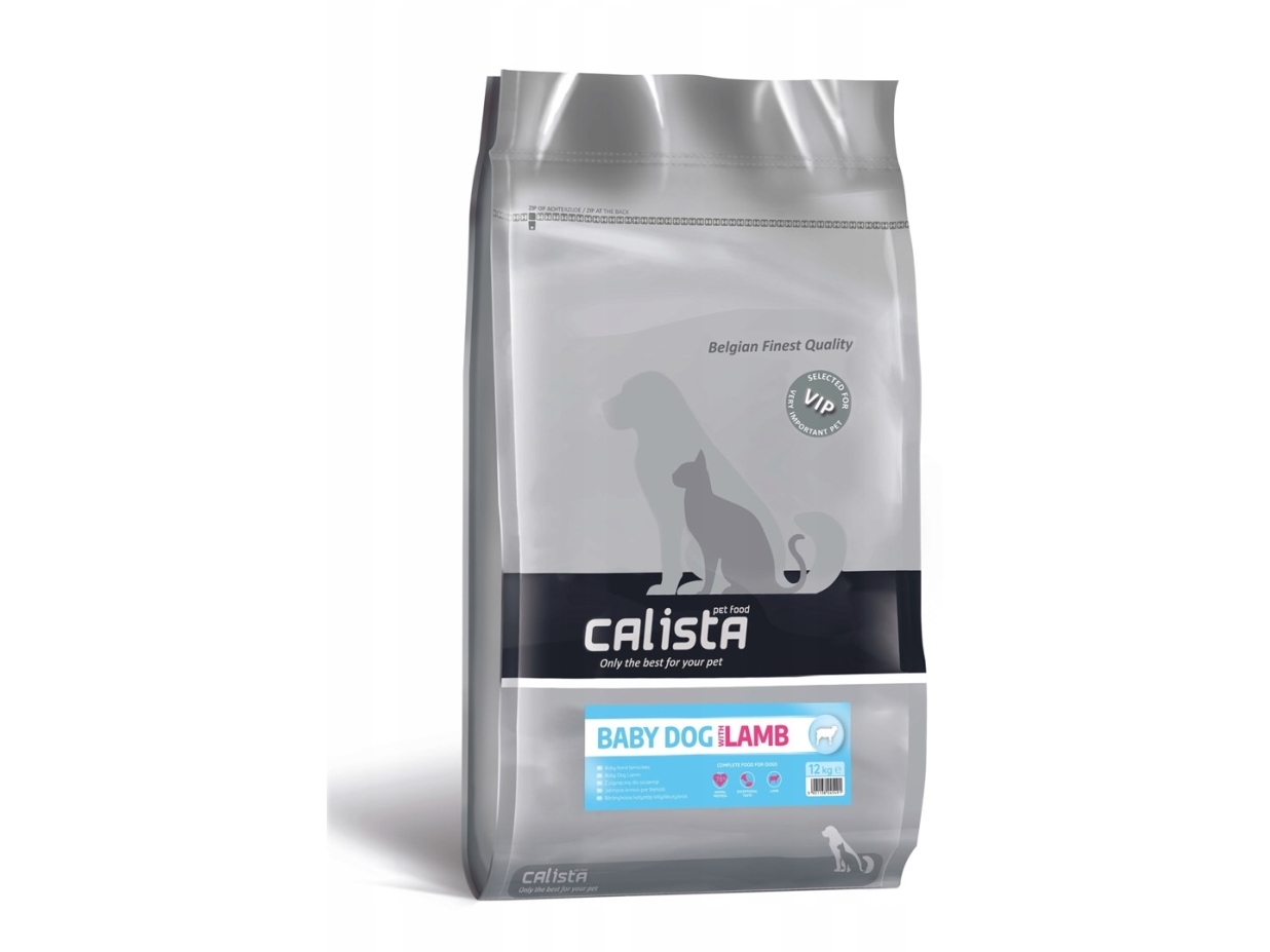 Calista Baby Dog Lamb Tørfoder Til Hunde 12kg - Usorteret  - 5901138245491