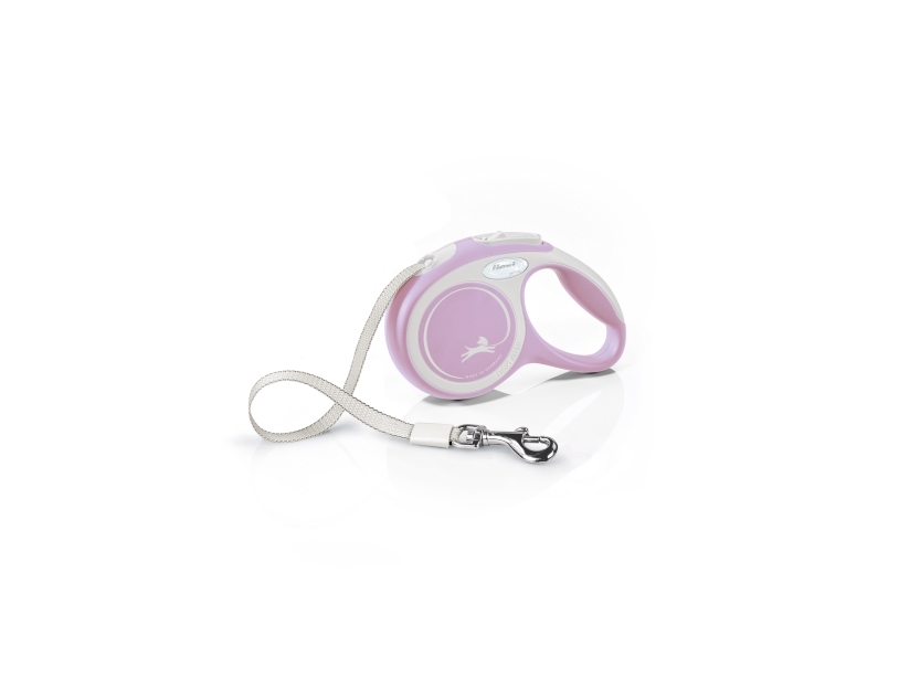 Flexi 4000498043400 Hund Fleksibel Hundesnor Lyserød Tape Billede - Flexi  - 4000498043400