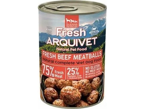 Arquivet Friske Kødboller Oksekød Sauce 400g - Arquivet  - 8435117991484
