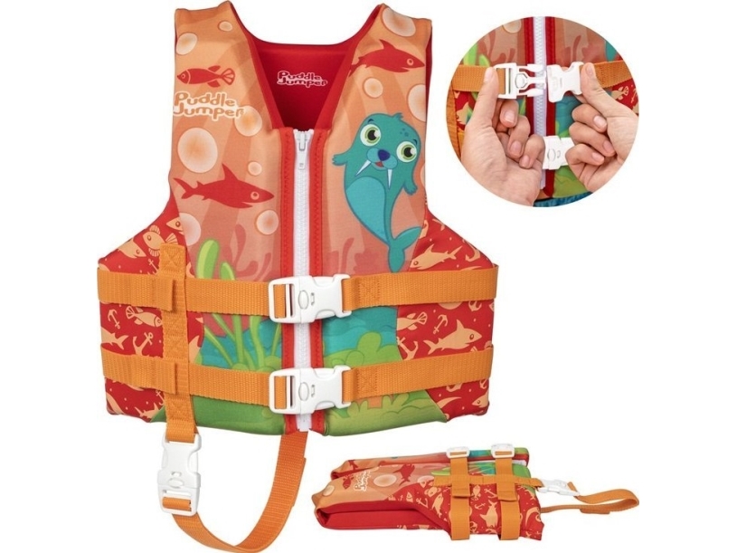 Bestway Redningsvest Rød Orange - Bestway  - 6941607348284