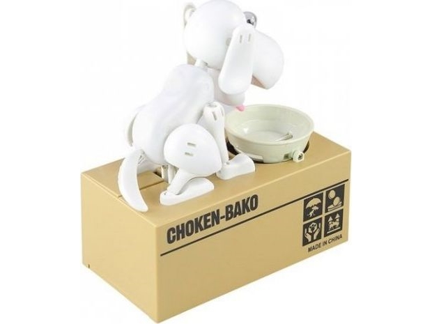 Hvid Lean Sport Pengekasse Møntspisende Hund - Lean Sport  - 5905884457962