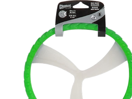 Chuckit Frisbee Med Selvlysende Ring - Chuckit  - 029695311611