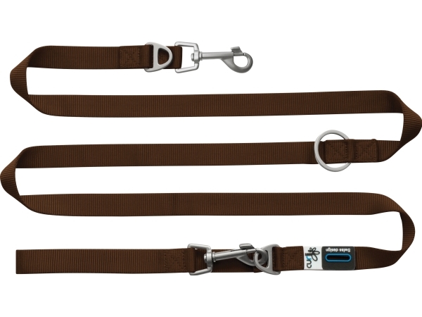 Curli Justerbar Line Nylon 200x2cm Brun - Curli  - 7640144821647
