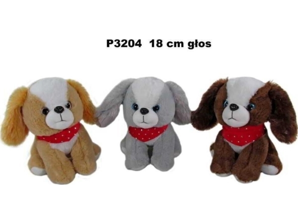 Hund P3204 Farvet Stemme 18cm 157461 - Sun-day  - 5904073157461