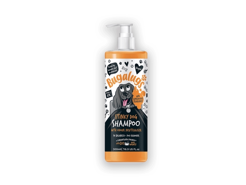 Bugalugs Stinky Dog Shampoo 500ml - Bugalugs  - 5056176297404