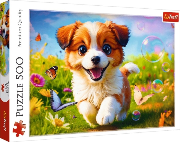 Puslespil 500el Trefl Glad Hund Pud8 - Trefl  - 5900511375244