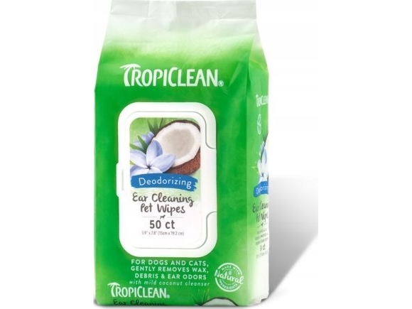 Ear Cleaning Wipes - Tropiclean  - 645095010116