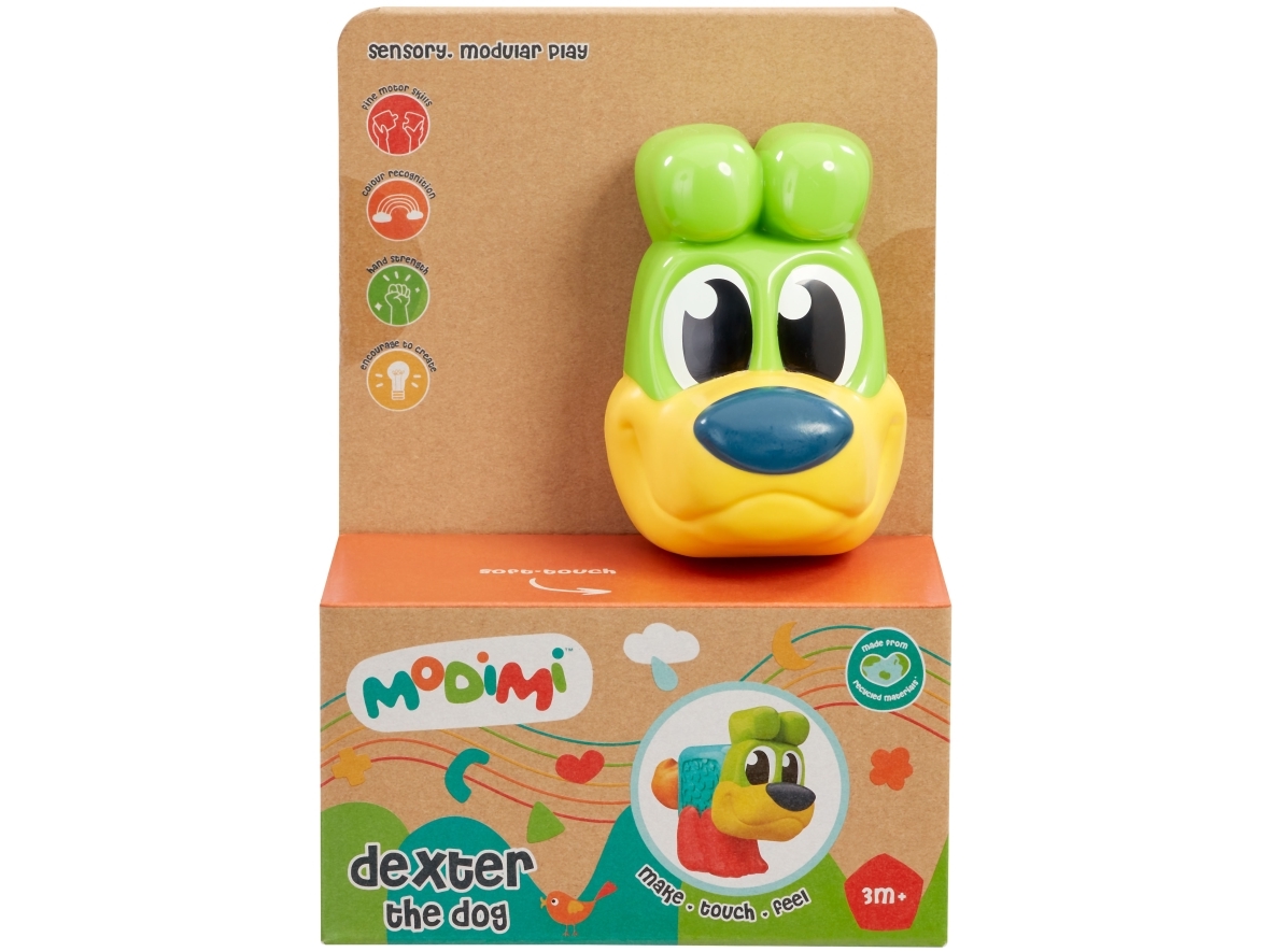 Modimi Sanselegetøj Hund Dexter - Goliath  - 8720077289567