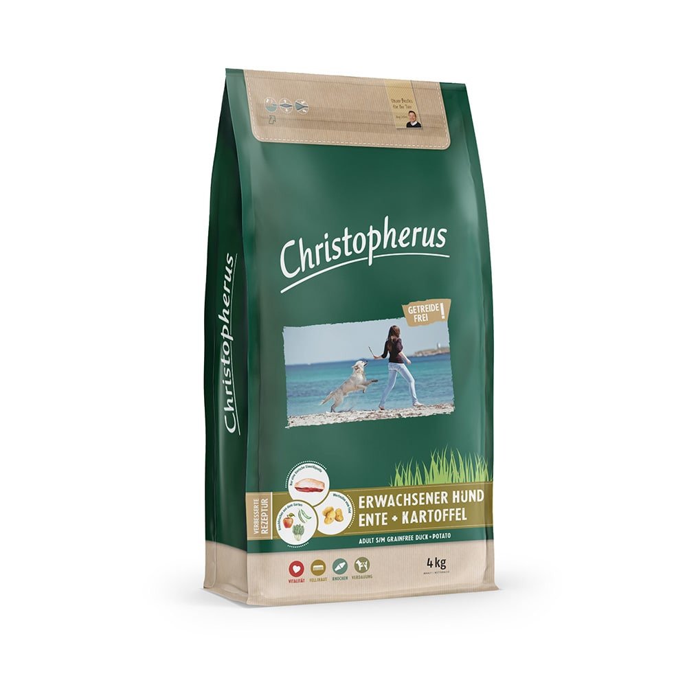 Christopherus Grainfree Duck Potato Adult 4kg - Christopherus  - 4005784021346