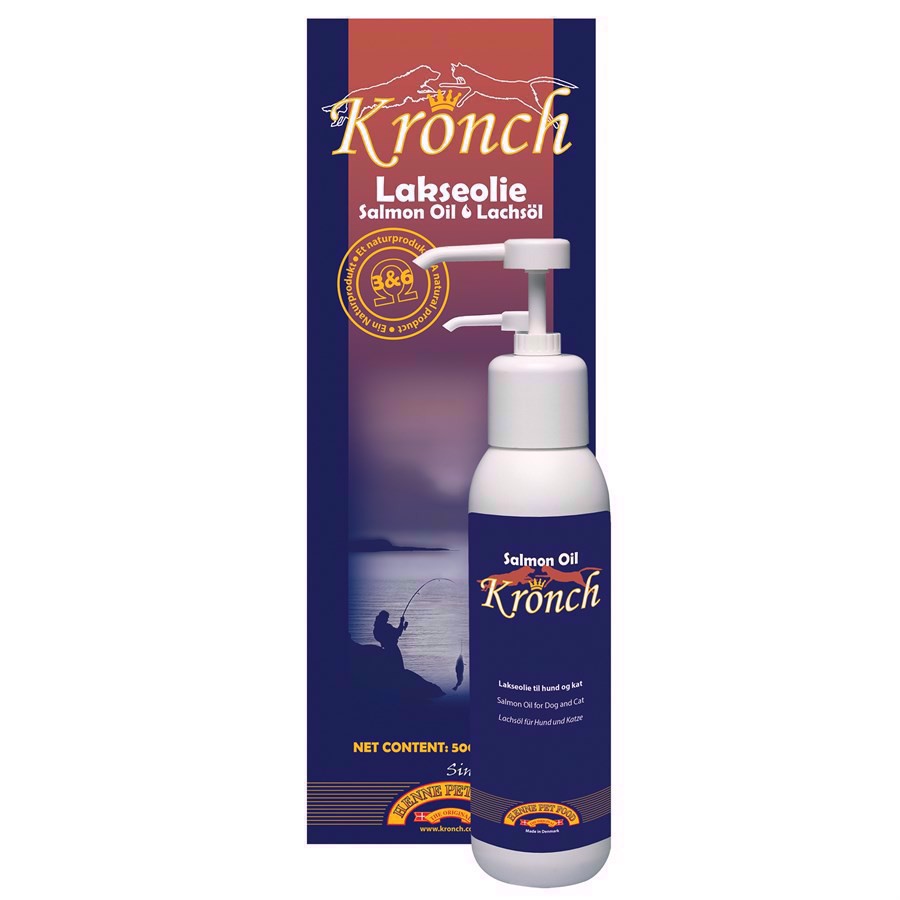 Kronch Lakseolie Til Hund 250ml - Kronch  - 5709707800252
