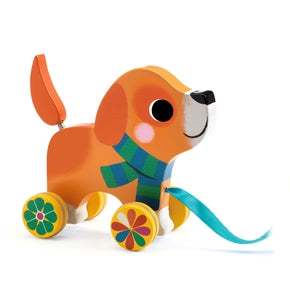 Trækdyr Lou Hund Djeco - Djeco  - 3070900062580