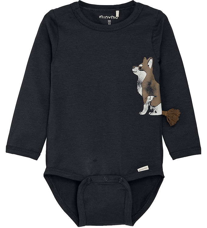 Blå Minymo Body Parisian Night Hund - Minymo  - 5713438061110