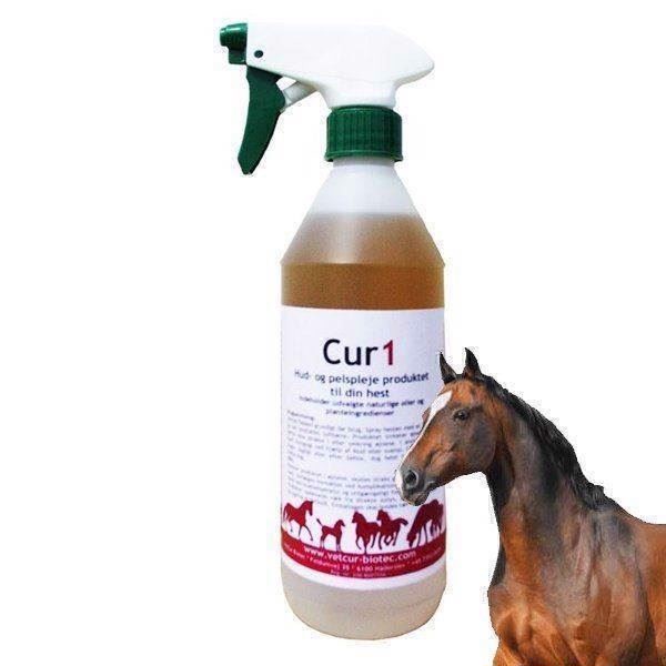 Cur1 Hudpleje Til Hest Hund Kat Til Hudproblemer Sår - Vetcur Biotec  - 5704202000213