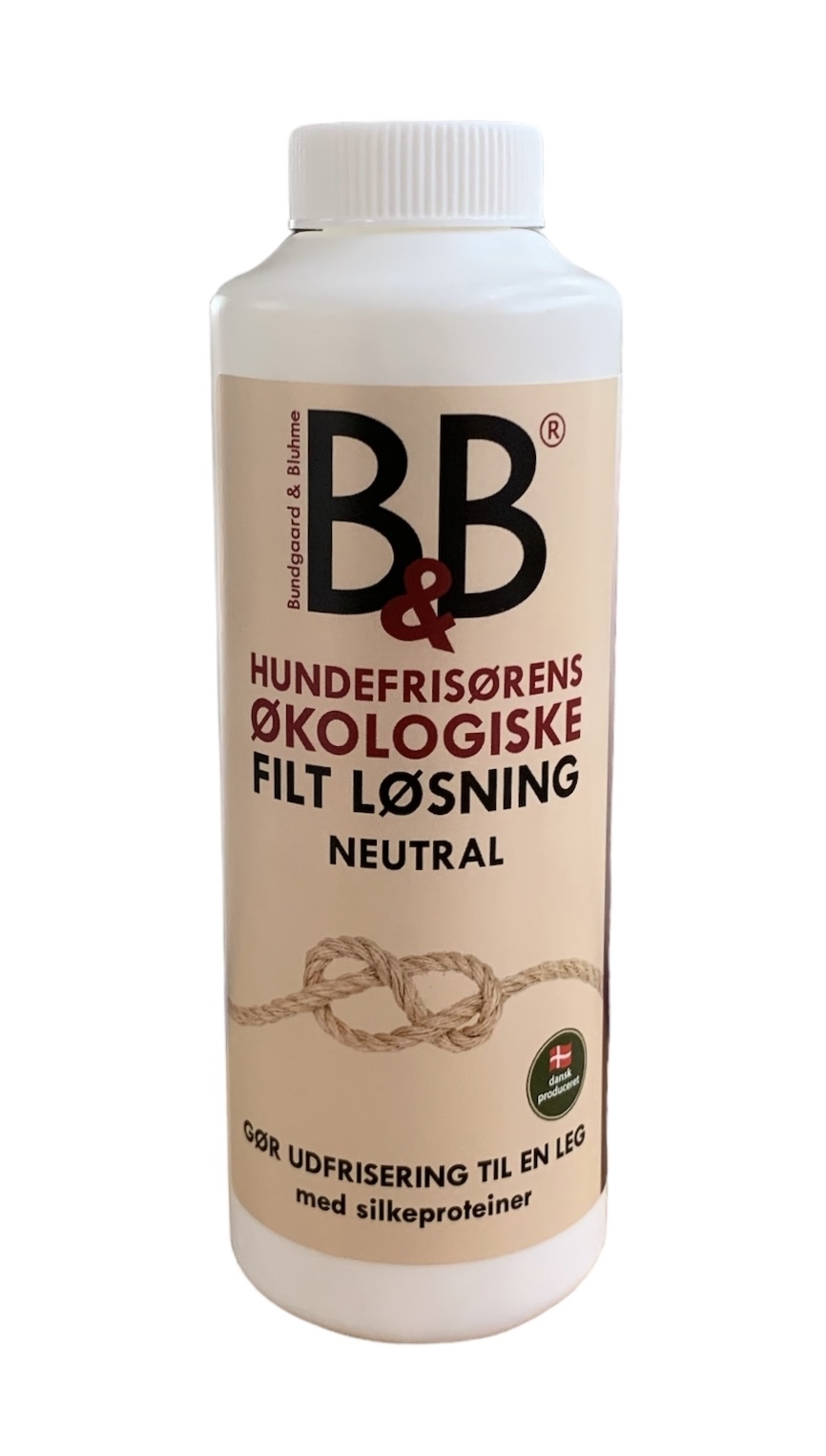 Amp Hundefrisørens Filt Løsning Neutral - B & B  - 5711746202263