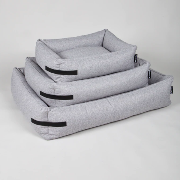 Grå Memory Foam Hundekurv - Nordog  - 5744003340385