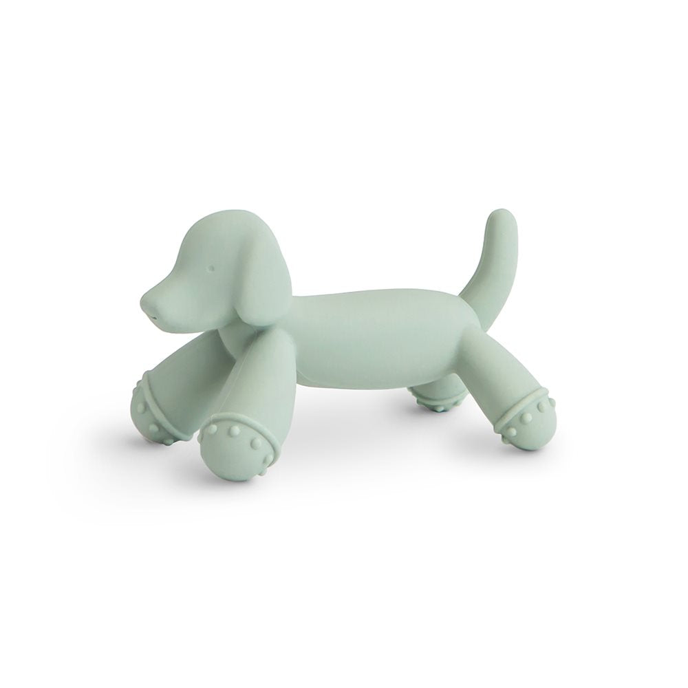 Brun Mushie Figurine Teether Dog - Mushie  - 15159800299855