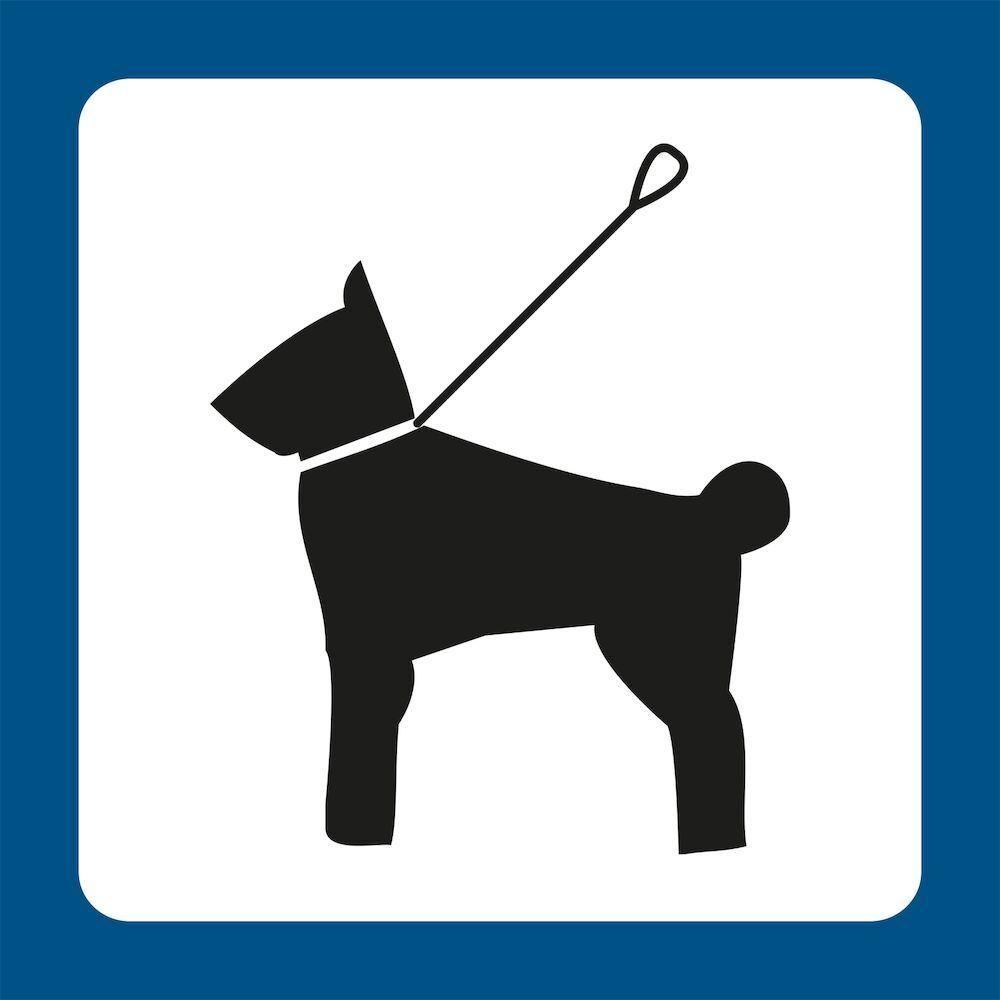 Piktogram Hund Snor 131120 - Sg Skilte  - 5708387027195