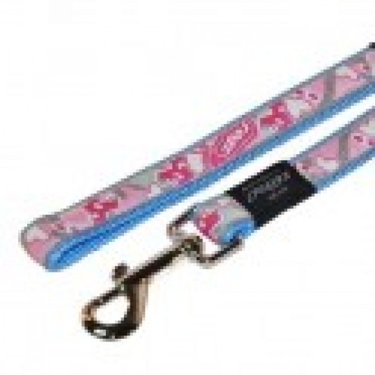 Pink Rogz Line Hearts Med Håndtag - Rogz