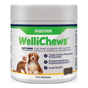 Swedencare Wellichews Digestion Tyggetabeletter Til Hund Kat 120 Stk - Swedencare  - 5391475003098