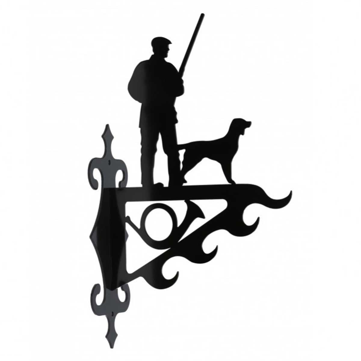 Brorson Vildtkrog Jæger Med Hund - By Brorson