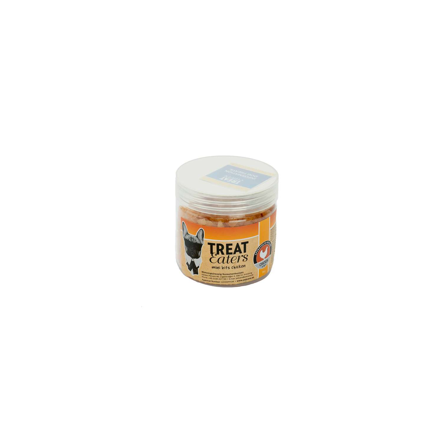 Mini Bits Chicken 70g Jar - Treateaters  - 5705833214758