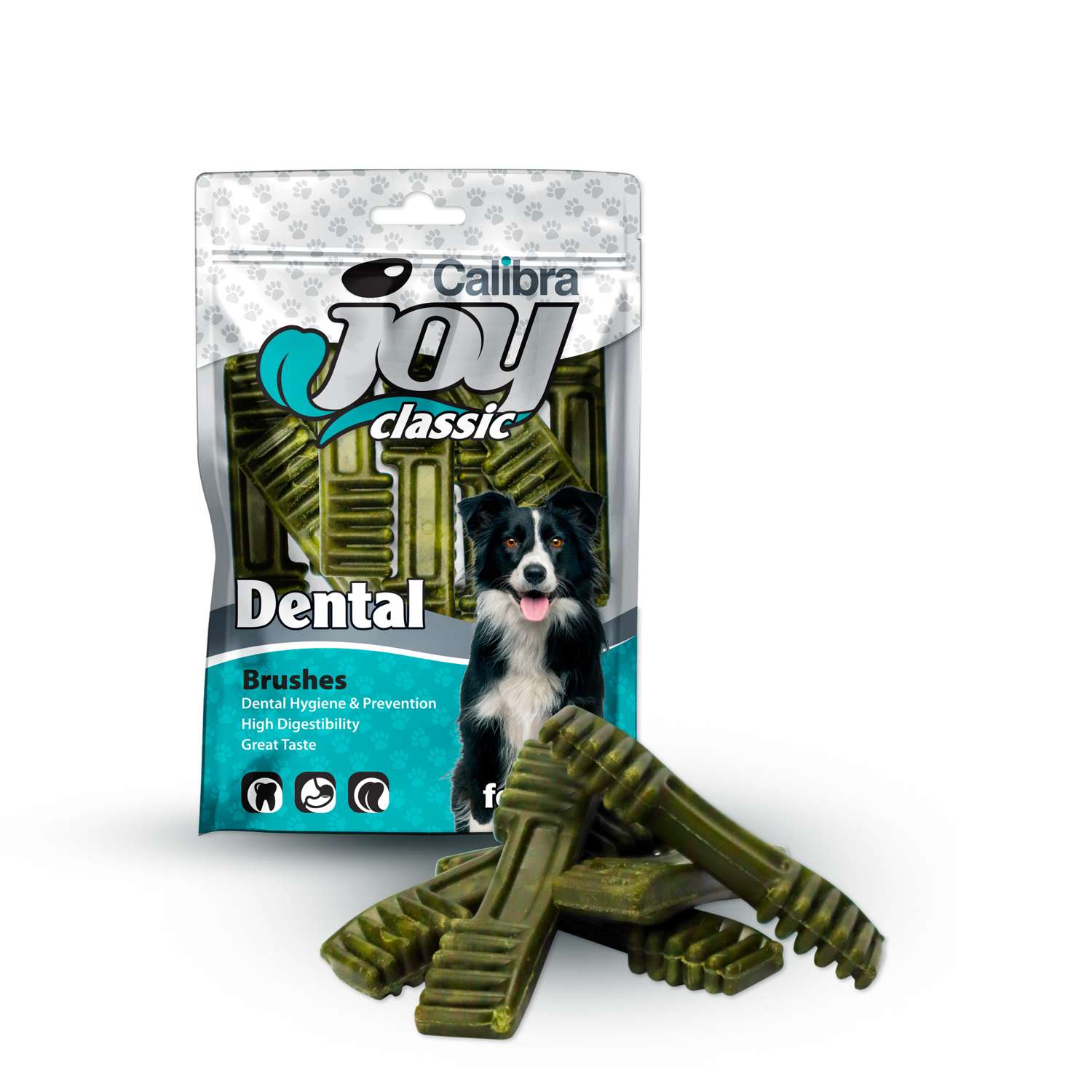 Calibra Joy Dog Classic Dental Brushes 250 - Calibra  - 8594062088462